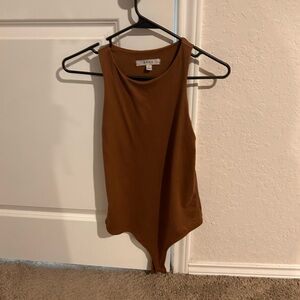 Brown Body suit